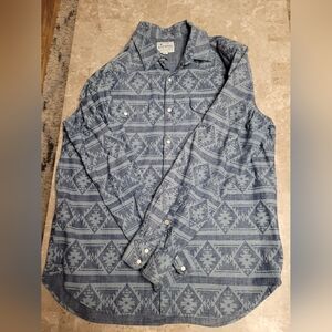 Men's Lucky Brand Button Down Denim Shirt